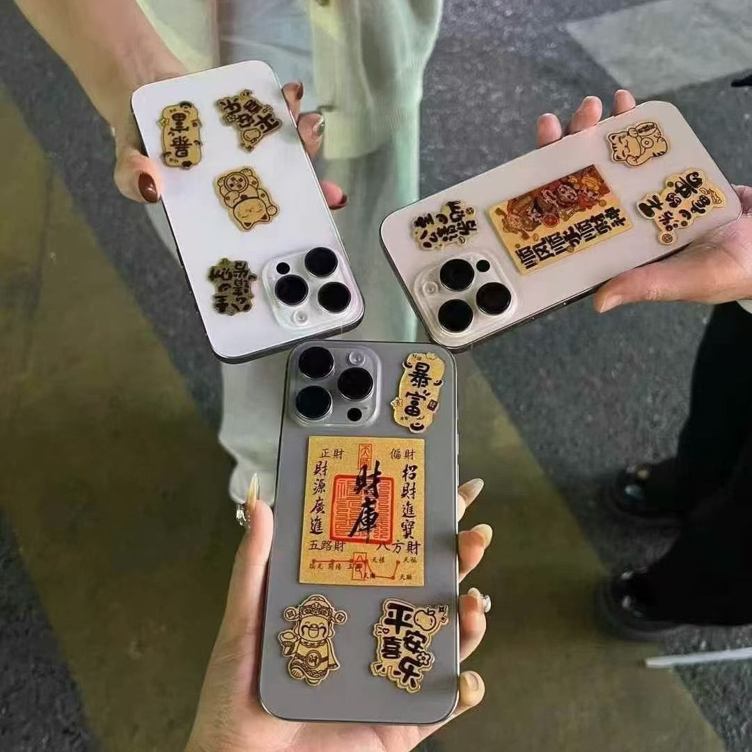 GOLD Fulu Talisman of Fortune Turns